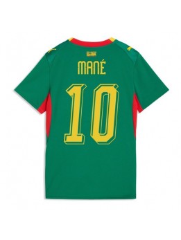 Senegal Sadio Mane #10 Auswärtstrikot für Frauen WM 2026 Kurzarm Senegal Sadio Mane #10 Auswärtstrikot für Frauen WM 2026 Kurzarm